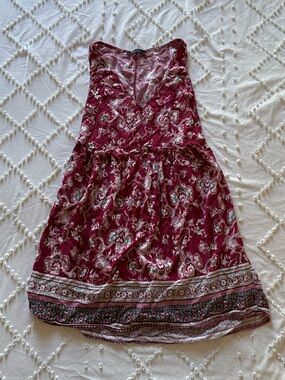 Honey Punch Pink Floral Print Dress